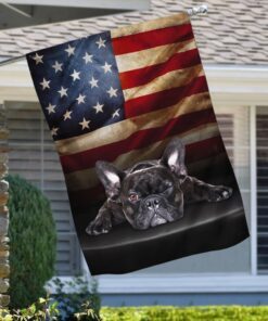 french bulldog american flag 8971