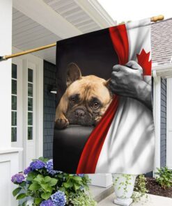 French Bulldog Lover Canadian Flag TRL1296F