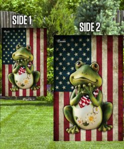 frog american flag 3720