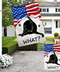 funny cat what american flag tqn1402f 8276