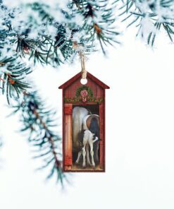 Funny Horse Family Christmas Ornament BNN592O