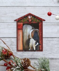 funny horse family christmas ornament bnn592ov1 5393
