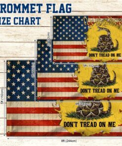 gadsden flag don’t tread on me american grommet flag qtr233gf 5493