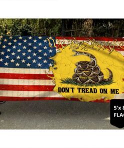 gadsden flag don’t tread on me american grommet flag qtr233gf 6651