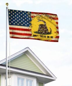 gadsden flag don’t tread on me american grommet flag qtr233gf 7208