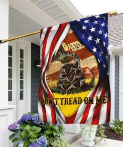 Gadsden Flag Live Rattlesnake American DBD2849F