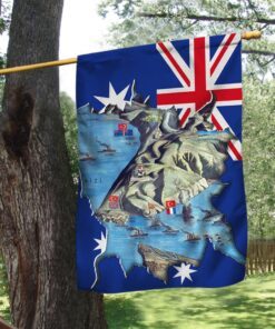 Gallipoli Campaign Australian Flag LHA1716F