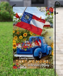 Georgia Country Roads Flag