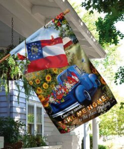 georgia country roads flag 8783