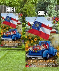 georgia country roads flag 8930