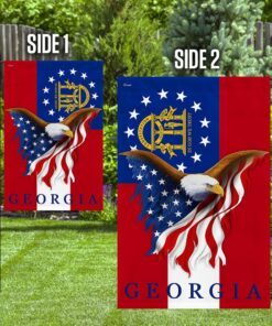 georgia eagle flag 6171
