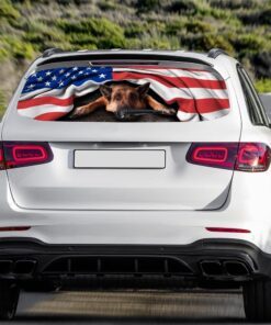 german shepherd. american patriot rear window decal thh2903cdv1 3478