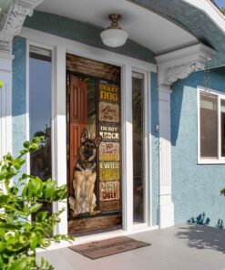 german shepherd door cover 1543