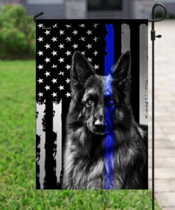 german shepherd american flag 1370