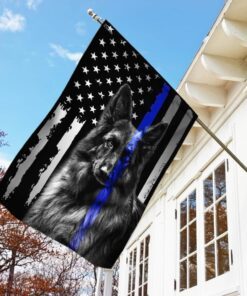 german shepherd american flag 5730