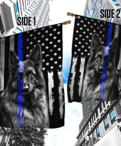 german shepherd american flag 8305