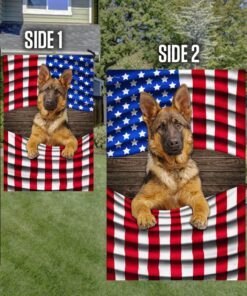 german shepherd american flag thb3647fv5 2307