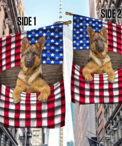 german shepherd american flag thb3647fv5 4294