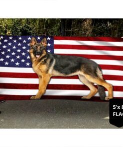 german shepherd american grommet flag tqn61gf 4678