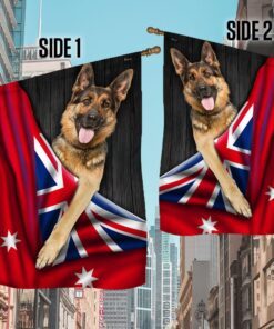 german shepherd australian flag ddh2847fv18 1830