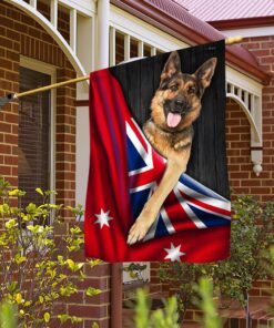 German Shepherd Australian Flag DDH2847Fv18