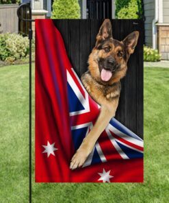 german shepherd australian flag ddh2847fv18 2912