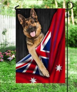 german shepherd australian flag ddh2847fv18 8306