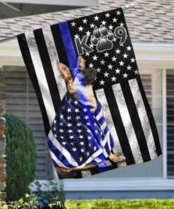 german shepherd blue line flag thb3224f 3934