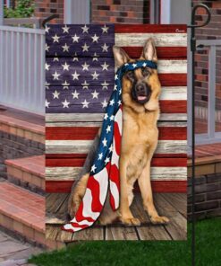 german shepherd dog flag charming dog ntb216f 7240