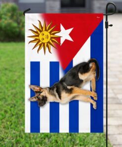 german shepherd flag 1624