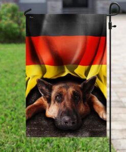 german shepherd flag thh3330f 6058