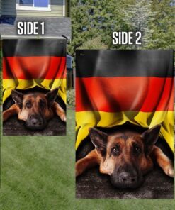 german shepherd flag thh3330f 8847