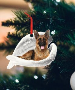 German Shepherd Ornament Guardian Angel Has Paws ANT268Ov2