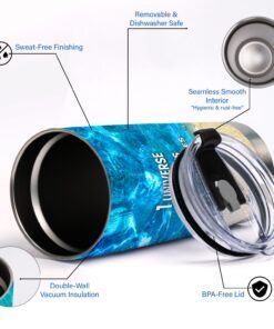 gift for best friend, women, girlfriend. 1 universe 9 planets 204 countries beach tumbler 20oz tpt334tu 1470