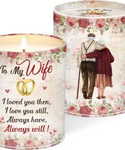 Gifts for Wife, Women -  Lavender Tin Scented Candle 9oz