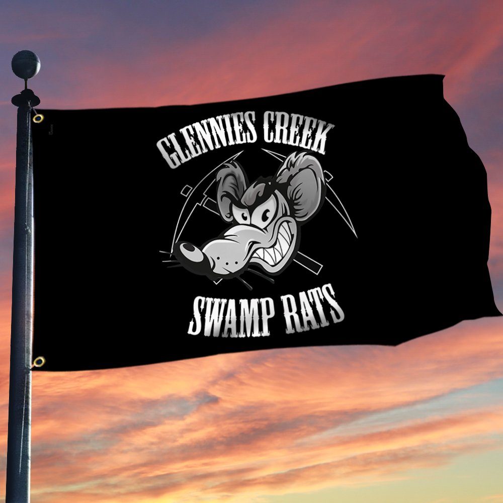 Glennies Creek Swamp Rats Grommet Flag ANT226GFv1