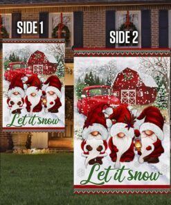 gnomes winter flag let it snow dbd2995f 8552