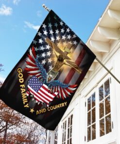 god, family and country flag 8929