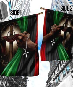 god bless africa flag 1829