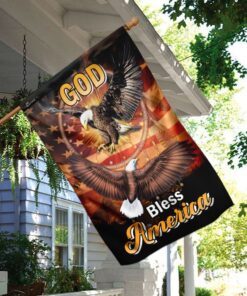 god bless america eagle dreamcatcher flag 1983