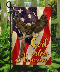 god bless america eagle flag 5333