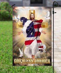 god bless america flag 1603