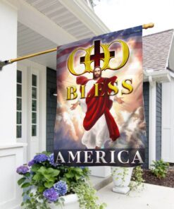 God Bless America Flag NTB444F