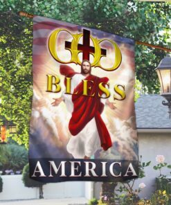 god bless america flag ntb444f 7976