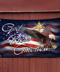 god bless america grommet flag mlh2313gf 1669