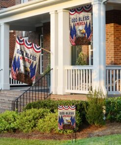 god bless america patriotic eagle independence day tqn1241f 6256