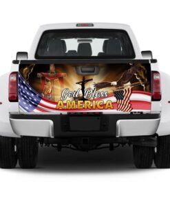 god bless america truck tailgate decal sticker wrap thb3197td 4664