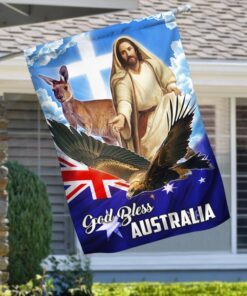 God Bless Australia Flag MLH2162F