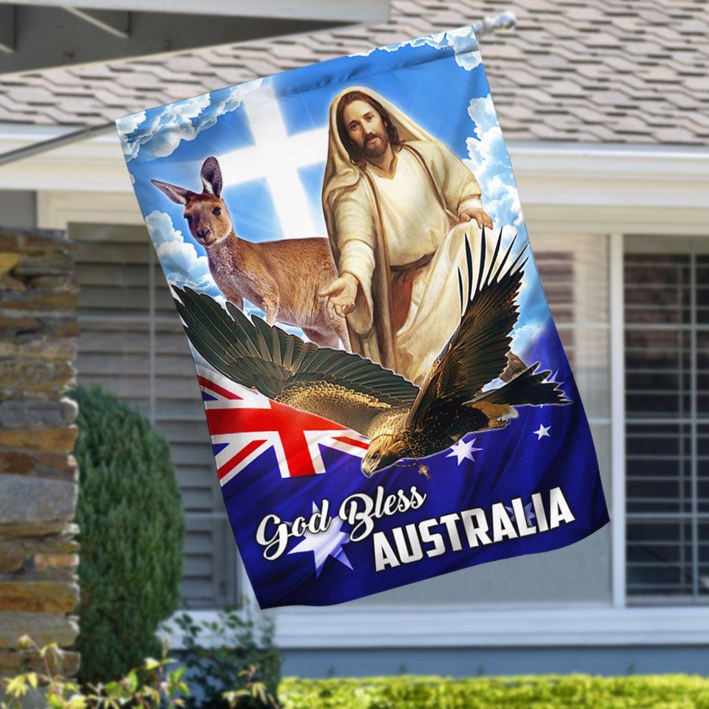 God Bless Australia Flag MLH2162F