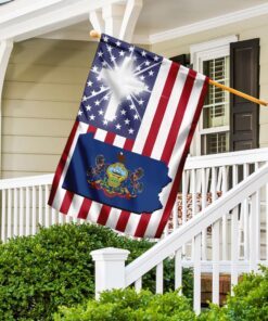 god bless pennsylvania flag 2161